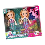 Mermaid Doll Set with 2 x Mermaids
